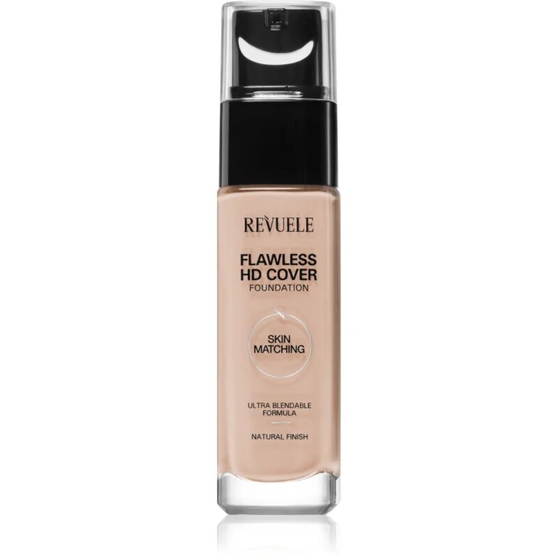 Revuele Flawless HD Cover Foundation könnyű alapozó a tökéletes küllemért árnyalat 01 Ivory 33 ml