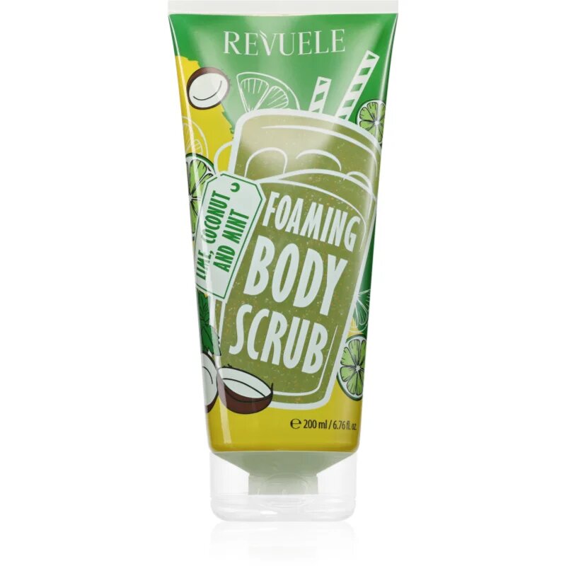 Revuele Foaming Body Scrub Lime Coconut and Mint testpeeling 200 ml