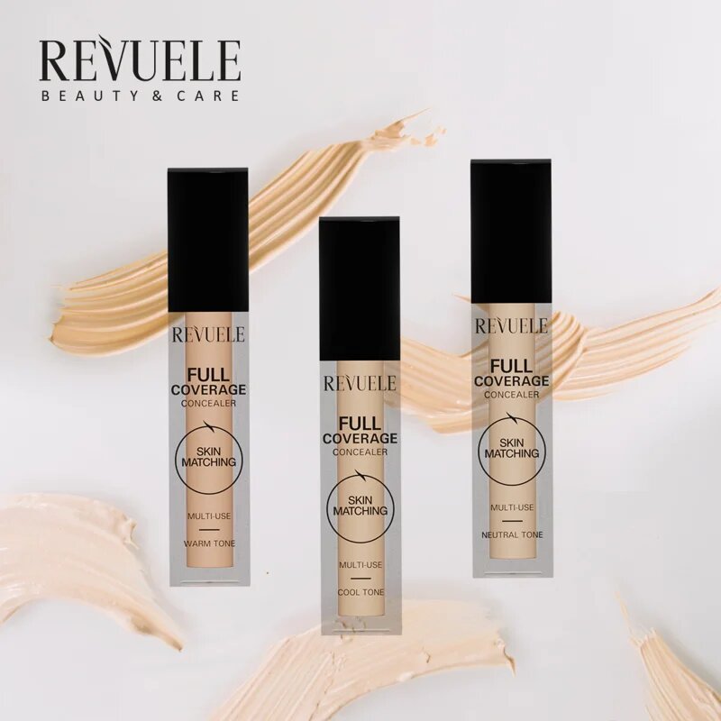 Revuele Full Coverage Concealer magas fedésű korrektor árnyalat Warm Tone 5 ml
