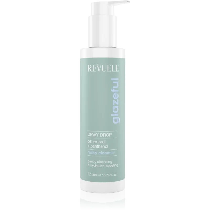 Revuele Glazeful Milky Cleanser Dewy Drop könnyű állagú tisztítótej hidratáló hatással 200 ml