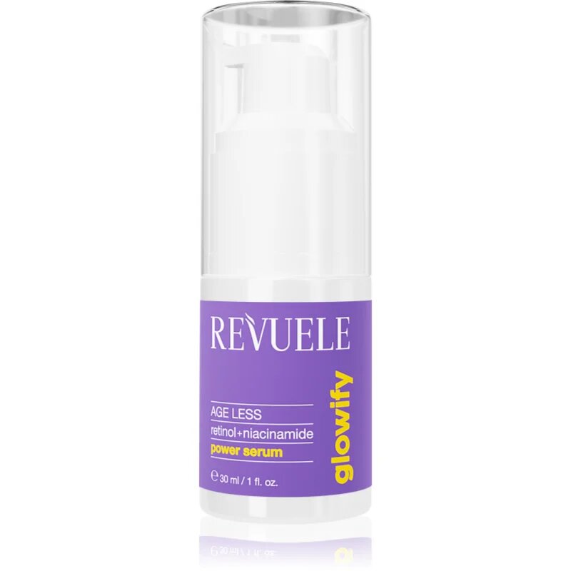 Revuele Glowify Age Less Powe Serum Retinol + Niacinamid fiatalító éjszakai ápolás 30 ml