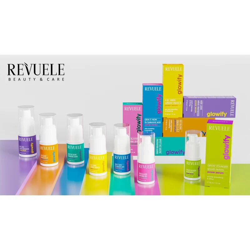 Revuele Glowify Pore Slayer bőr szérum a pórusok összehúzására 30 ml