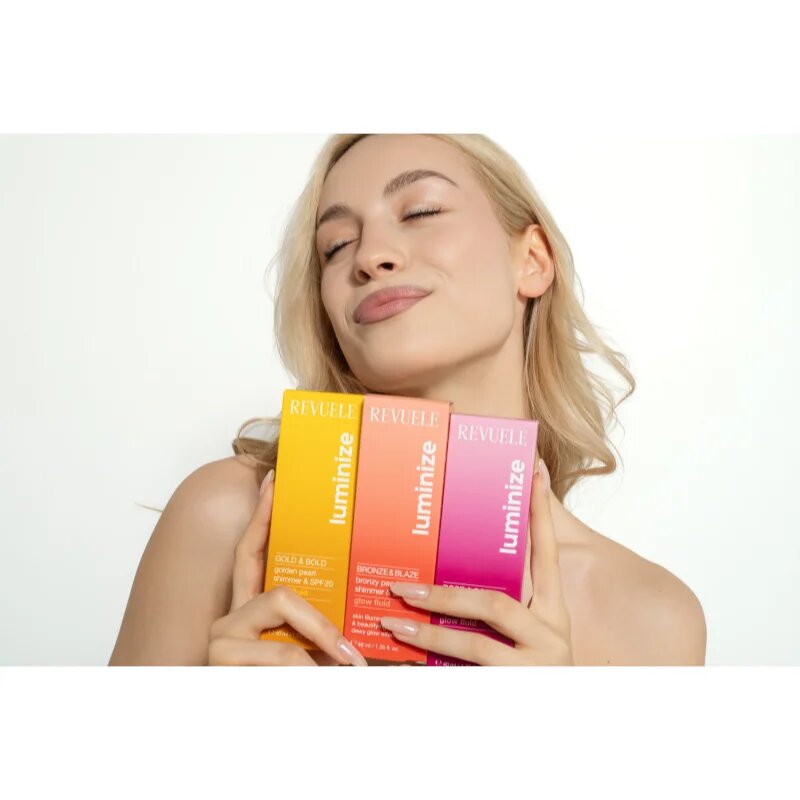 Revuele Luminize élénkítő fluid SPF 20 árnyalat Rose & Pose 40 ml