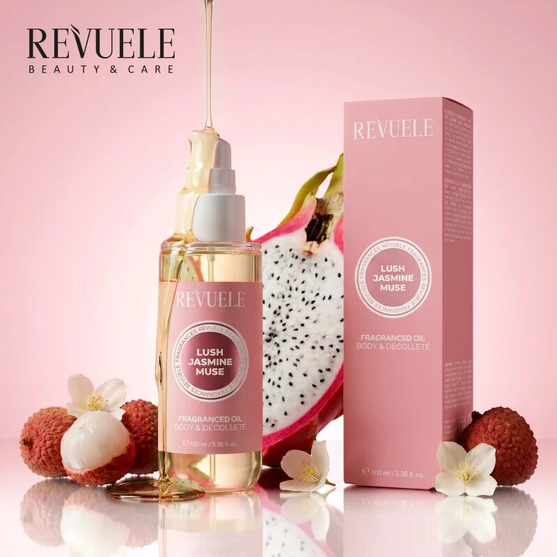 Revuele Lush Jasmine Muse Fragranced Oil illatos olaj testre 100 ml