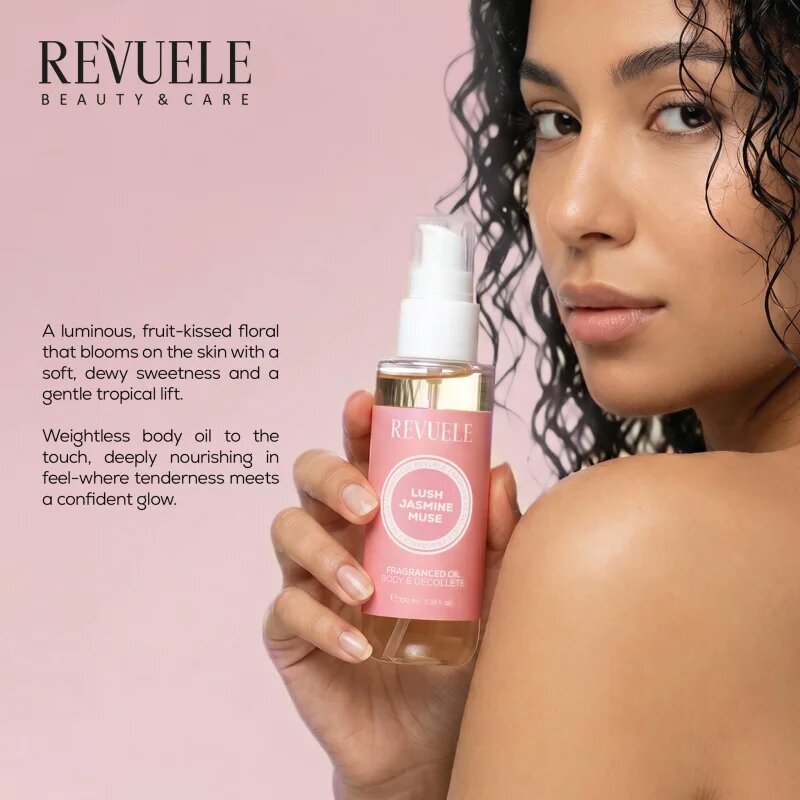 Revuele Lush Jasmine Muse Fragranced Oil illatos olaj testre 100 ml