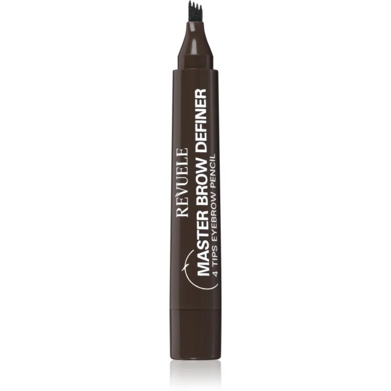 Revuele Master Brow Definer 4 Tips Eyebrow Pencil precíz szemöldökceruza árnyalat Dark 2.2 ml