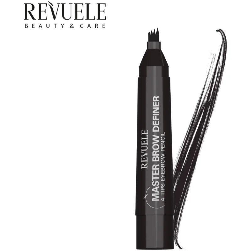 Revuele Master Brow Definer 4 Tips Eyebrow Pencil precíz szemöldökceruza árnyalat Dark 2.2 ml