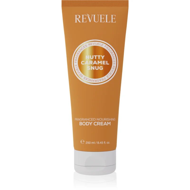 Revuele Nutty Caramel Snug Fragranced Nourishing Body Cream tápláló testkrém hölgyeknek 250 ml