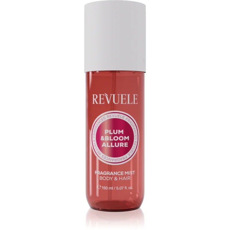 Revuele Plum & Bloom Allure Fragrance Mist parfümözött spray testre és hajra hölgyeknek 150 ml