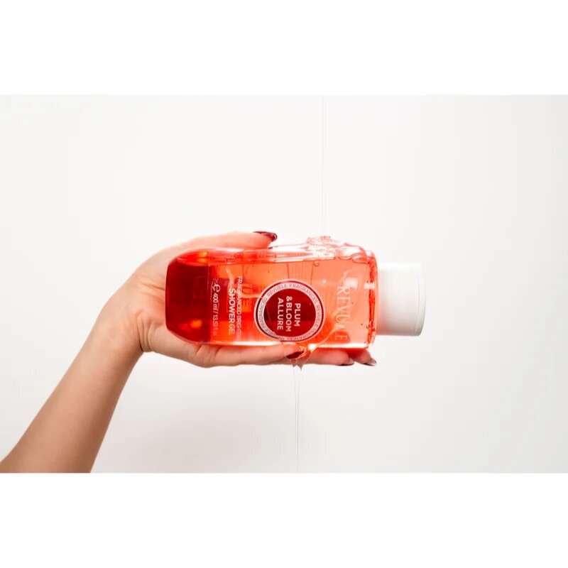 Revuele Plum & Bloom Allure Fragranced Brightening Shower Gel parfümös tusfürdő élénkítő hatással hölgyeknek 400 ml