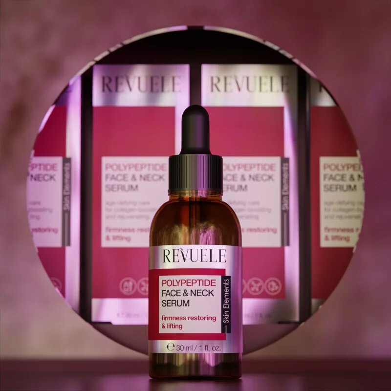 Revuele Polypeptide liftinges feszesítő szérum az arcra és a nyakra 30 ml