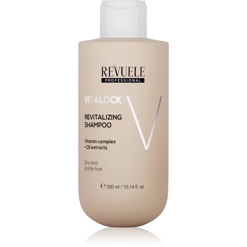 Revuele Professional Vitalock Revitalizing revitalizáló sampon száraz és törékeny hajra 300 ml