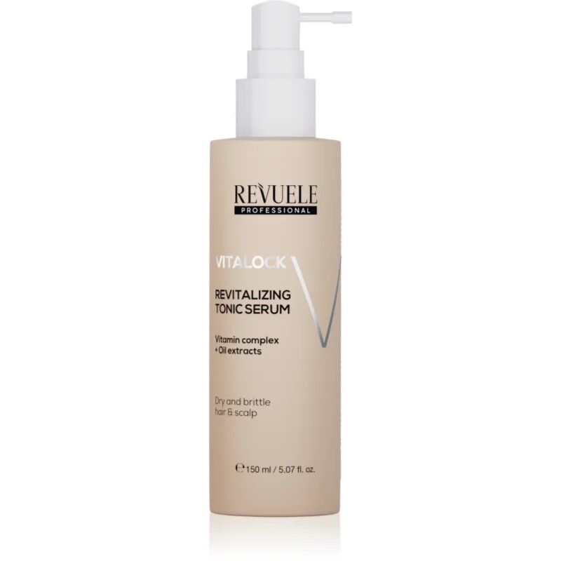 Revuele Professional Vitalock Revitalizing revitalizáló tonikum száraz és törékeny hajra 150 ml