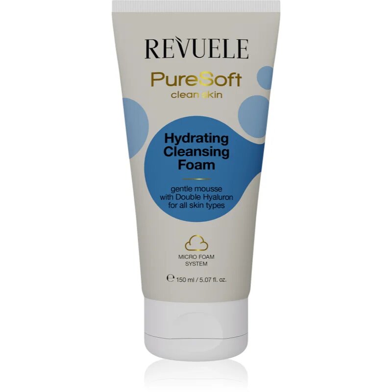 Revuele PureSoft Clean Skin hidratáló tisztító hab az arcra 150 ml