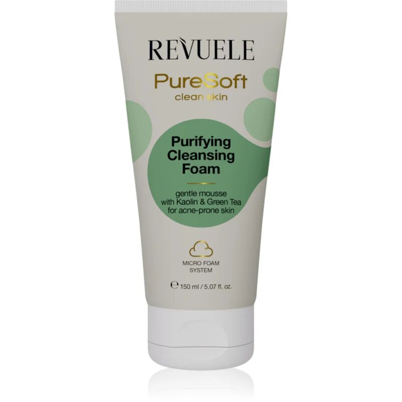 Revuele PureSoft Clean Skin mélyisztító hab a problémás bőrre 150 ml