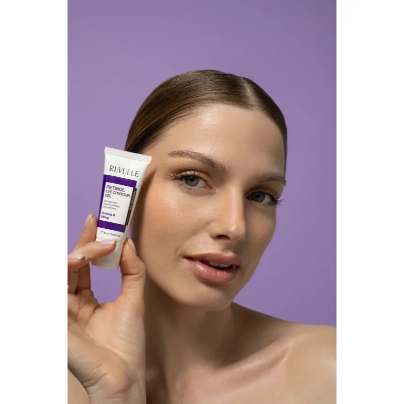 Revuele Retinol Eye Contour Gel hidratáló szemkörnyékápoló gél a ráncok és a sötét karikák ellen 25 ml