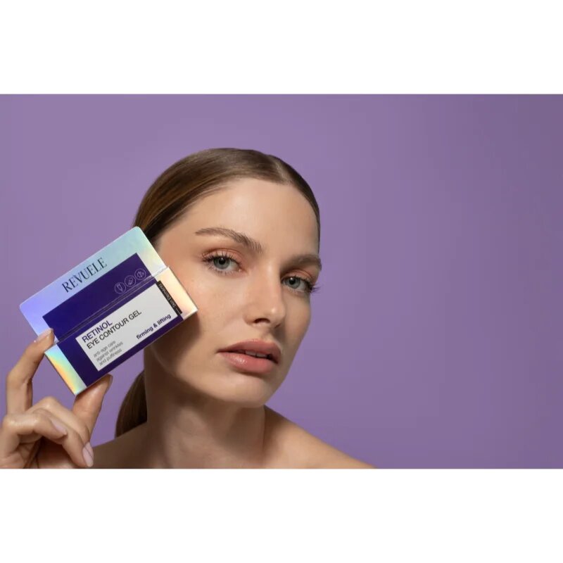 Revuele Retinol Eye Contour Gel hidratáló szemkörnyékápoló gél a ráncok és a sötét karikák ellen 25 ml