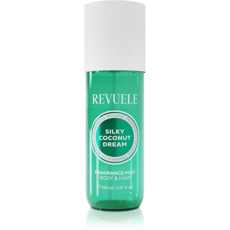 Revuele Silky Coconut Dream Fragrance Mist parfümözött spray testre és hajra hölgyeknek 150 ml