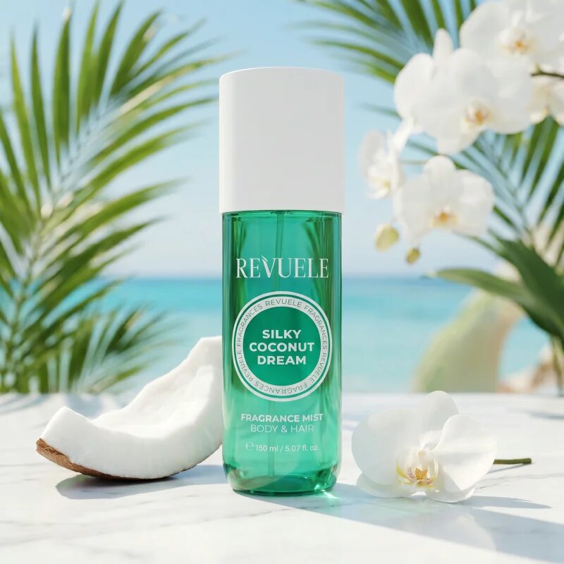 Revuele Silky Coconut Dream Fragrance Mist parfümözött spray testre és hajra hölgyeknek 150 ml