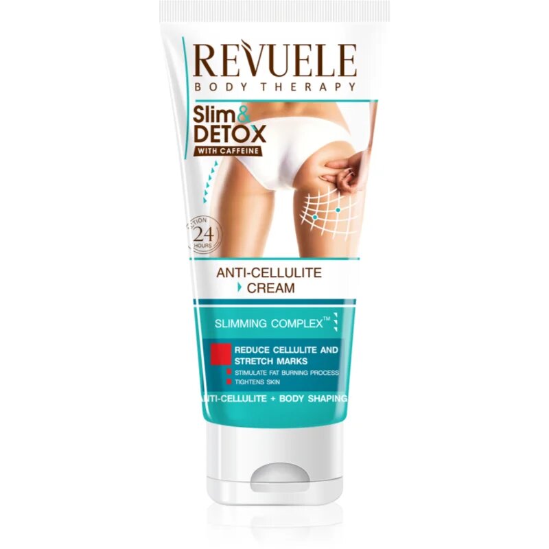 Revuele Slim & Detox With Caffeine anti-cellulitisz testápoló krém 200 ml