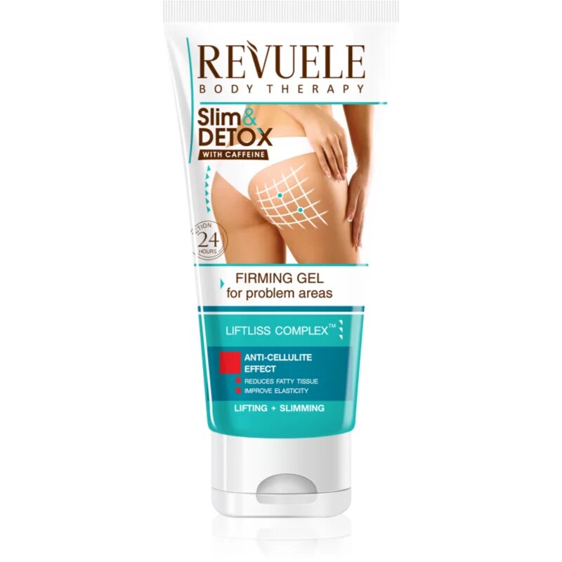 Revuele Slim & Detox With Caffeine formázó gél a bőr feszességéért 200 ml