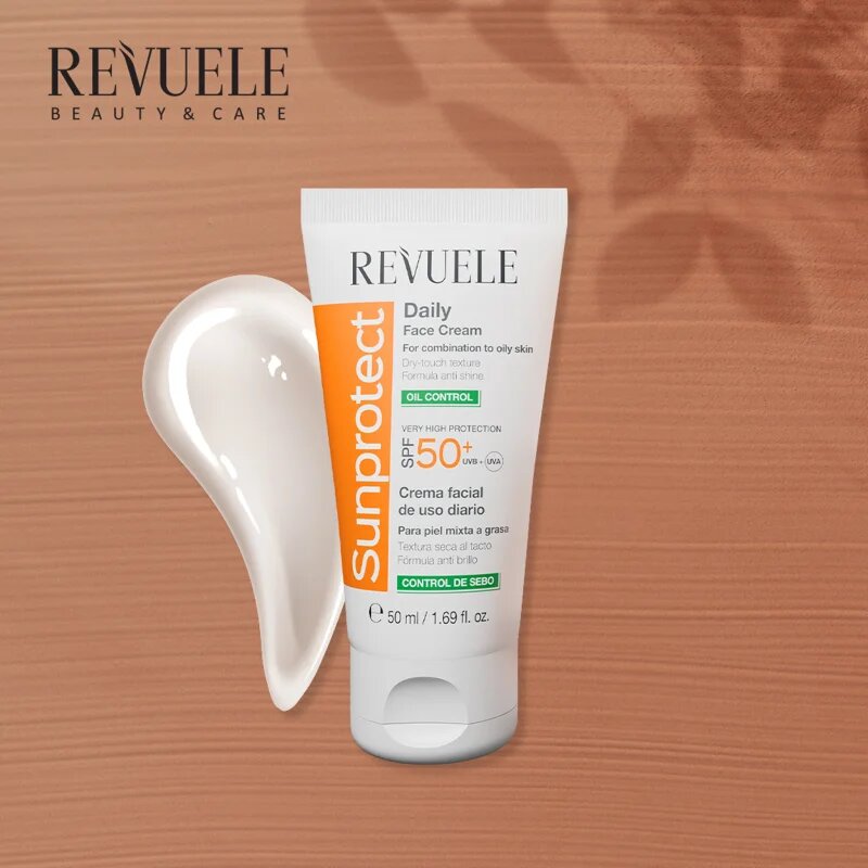 Revuele Sunprotect Oil Control ápoló arckrém zsíros bőrre SPF 50+ 50 ml