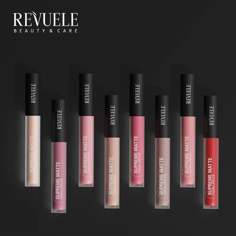 Revuele Supreme Matte Liquid Lipstick mattító folyékony rúzs árnyalat 18 55 ml
