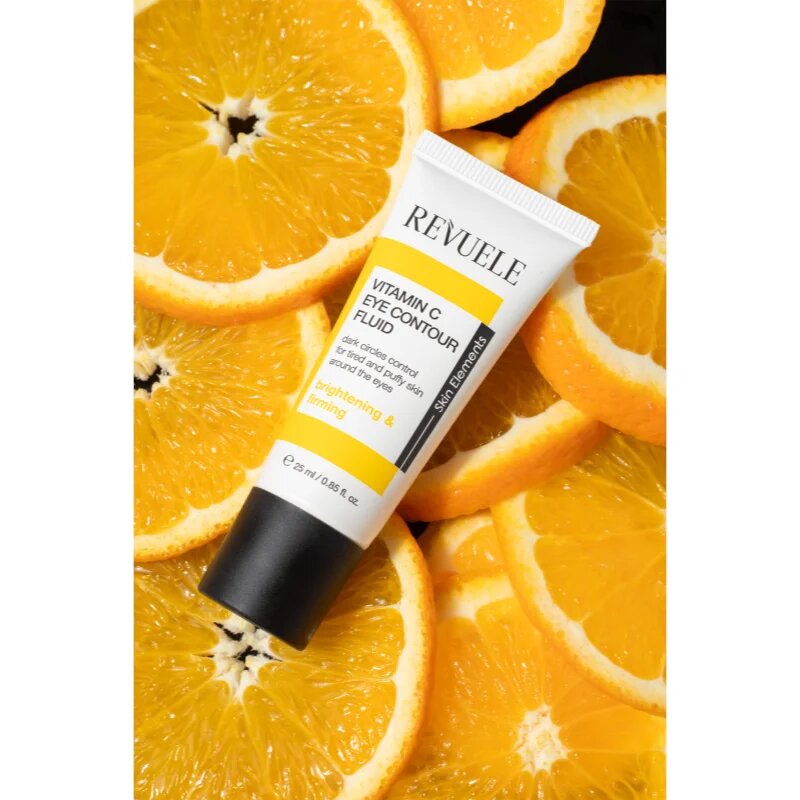 Revuele Vitamin C Eye Contour Fluid élénkítő szemkrém sötét karikákra 25 ml
