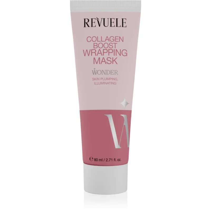 Revuele Wonder Collagen Boost Wrapping Mask éjszakai maszk az élénk és kisimított arcbőrért 80 ml