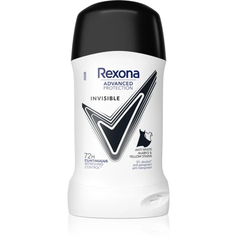 Rexona Advanced Protection Invisible izzadásgátló stift a fehér és sárga foltok ellen 50 ml