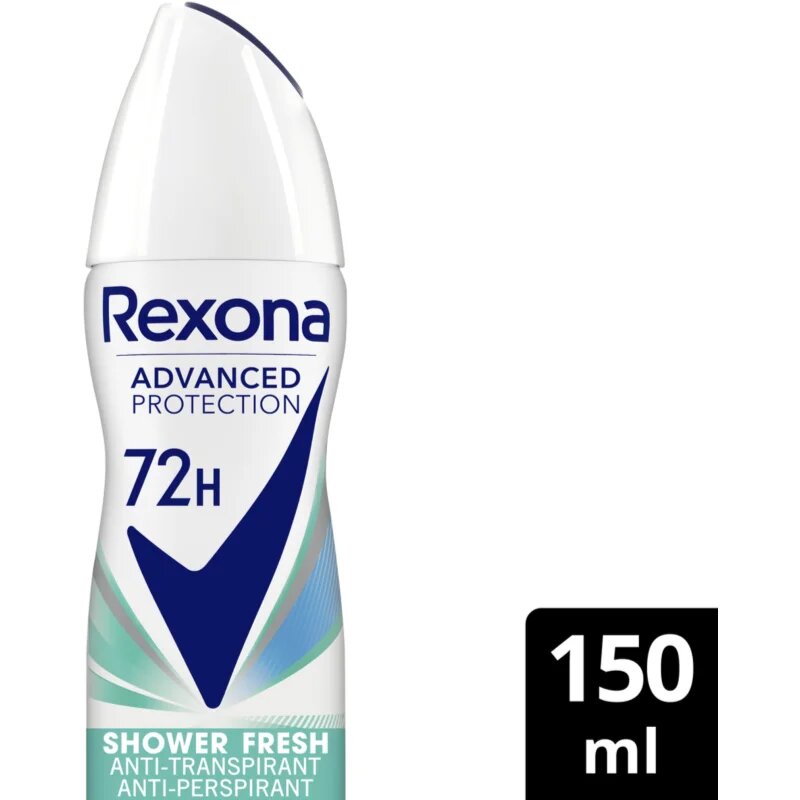 Rexona Advanced Protection Shower Fresh izzadásgátló spray 150 ml