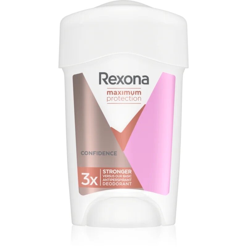 Rexona Maximum Protection Confidence krémes izzadásgátló az erőteljes izzadás ellen Confidence 45 ml