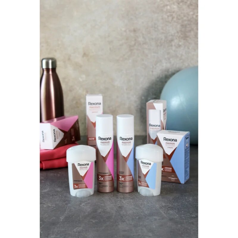 Rexona Maximum Protection Confidence krémes izzadásgátló az erőteljes izzadás ellen Confidence 45 ml
