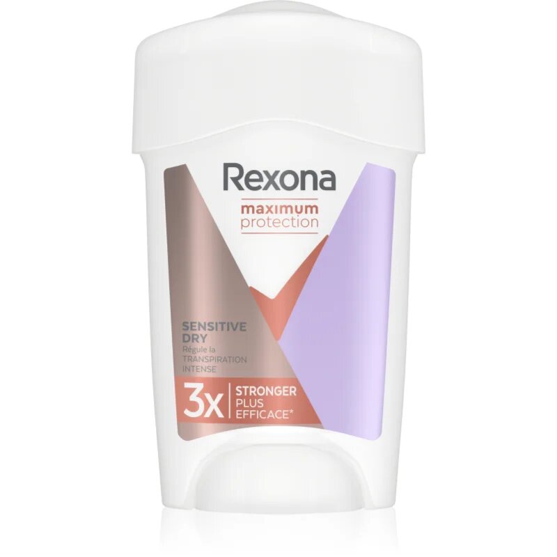 Rexona Maximum Protection Sensitive Dry krémes izzadásgátló az erőteljes izzadás ellen Sensitive Dry 45 ml