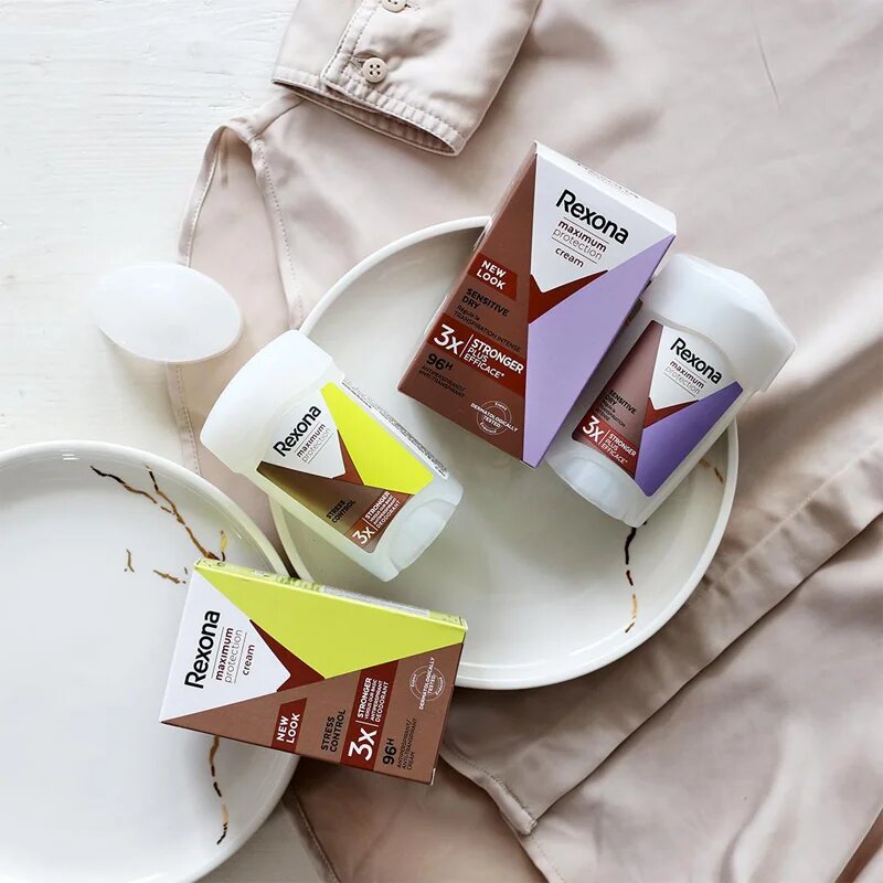 Rexona Maximum Protection Sensitive Dry krémes izzadásgátló az erőteljes izzadás ellen Sensitive Dry 45 ml