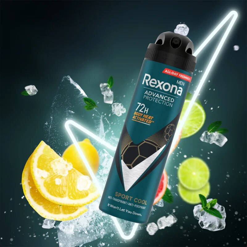 Rexona Men Advanced Protection Sport Cool izzadásgátló spray 72 óra uraknak 150 ml
