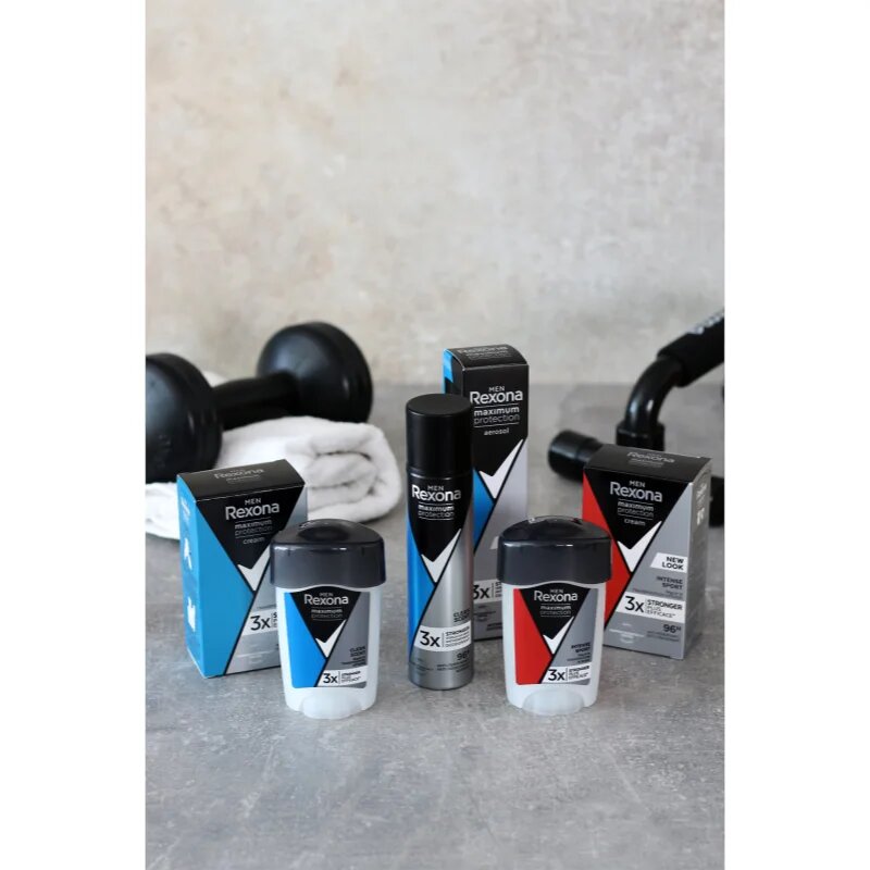 Rexona Men Maximum Protection Clean Scent krémes izzadásgátló az erőteljes izzadás ellen 45 ml