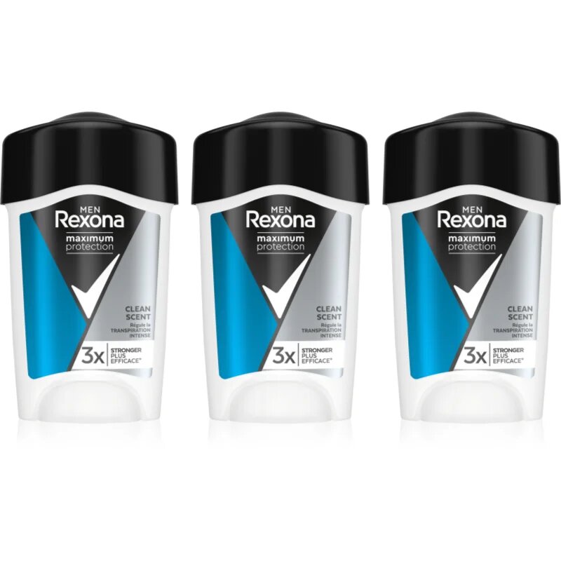 Rexona Men Maximum Protection Clean Scent krémes izzadásgátló az erőteljes izzadás ellen uraknak