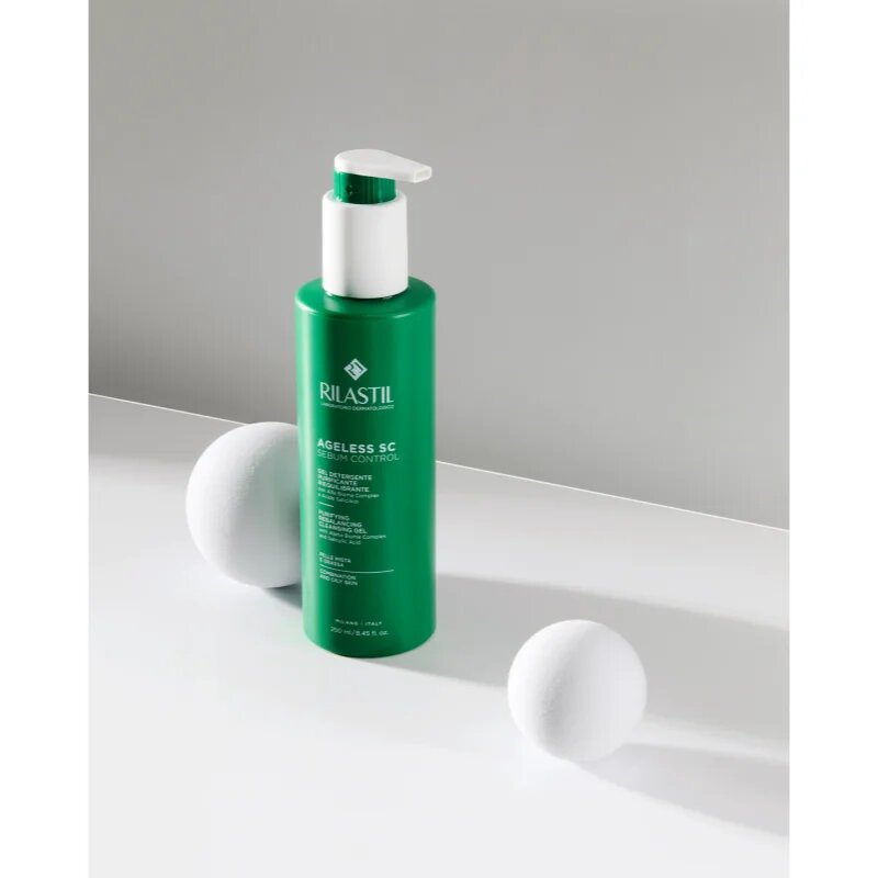 Rilastil Ageless SC mattító tisztító gél 250 ml