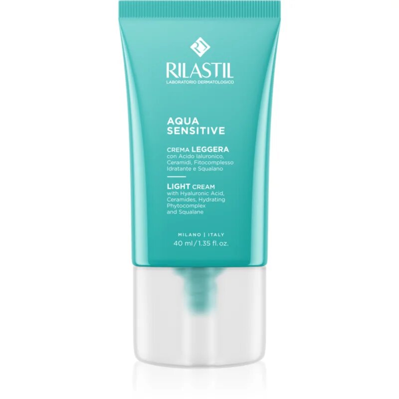 Rilastil Aqua Sensitive könnyű hidratáló krém 40 ml
