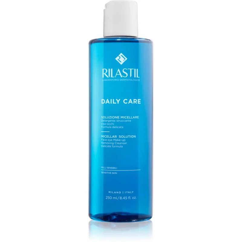 Rilastil Daily Care micellás víz normál és száraz érzékeny bőrre az arcra és a szemekre 250 ml