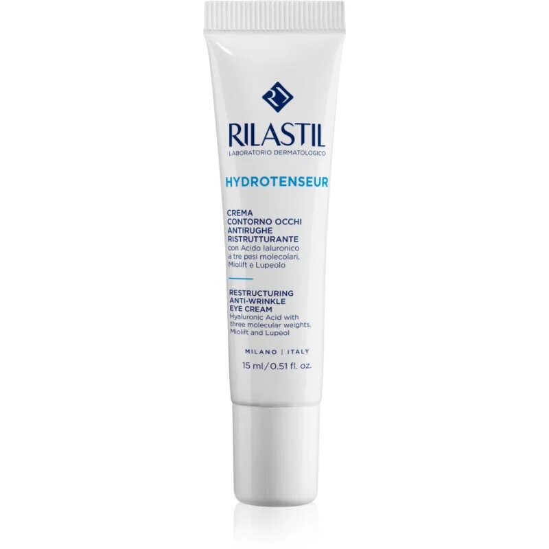 Rilastil Hydrotenseur hidratáló szemkörnyékápoló krém a ráncok és a sötét karikák ellen 15 ml