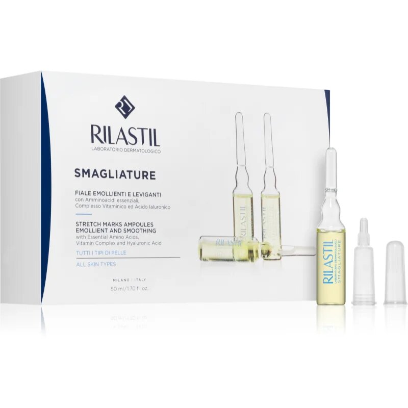 Rilastil Stretch Marks bőrlágyító krém striák ellen ampullákban 10x5 ml