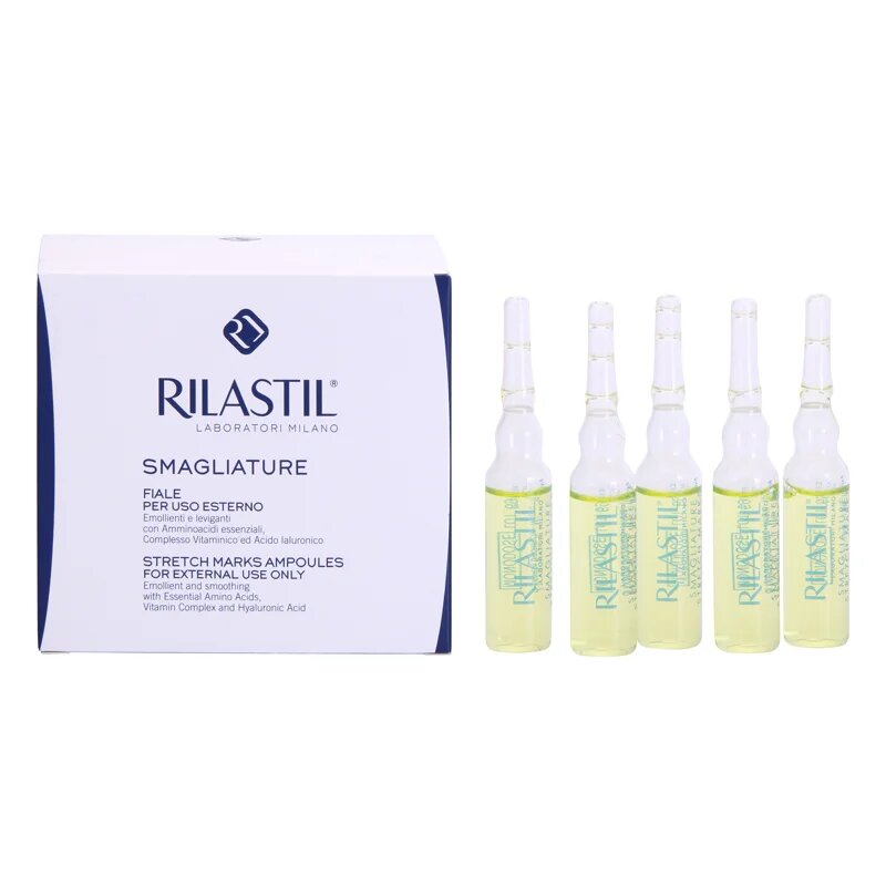 Rilastil Stretch Marks bőrlágyító krém striák ellen ampullákban 10x5 ml