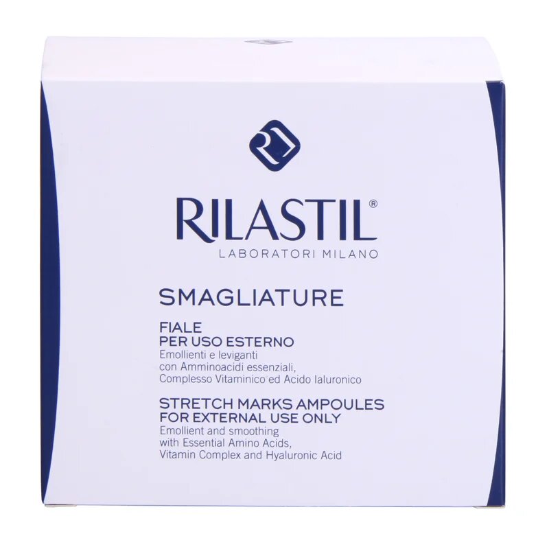 Rilastil Stretch Marks bőrlágyító krém striák ellen ampullákban 10x5 ml