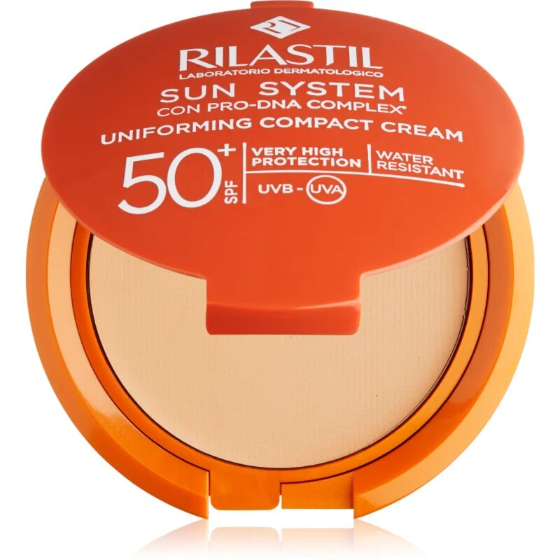 Rilastil Sun System kompakt alapozó SPF 50+ árnyalat Beige 10 g