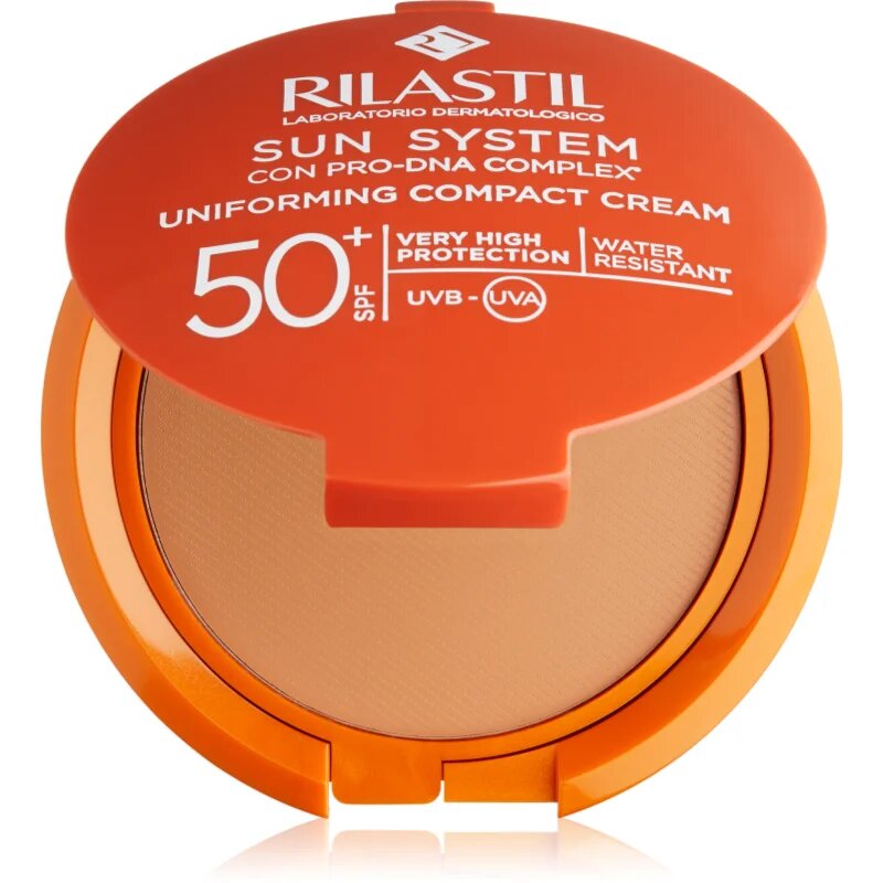 Rilastil Sun System kompakt alapozó SPF 50+ árnyalat Bronze 10 g