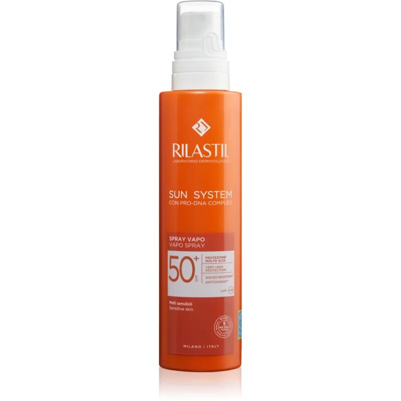 Rilastil Sun System napozótej spray -ben SPF 50+ 200 ml