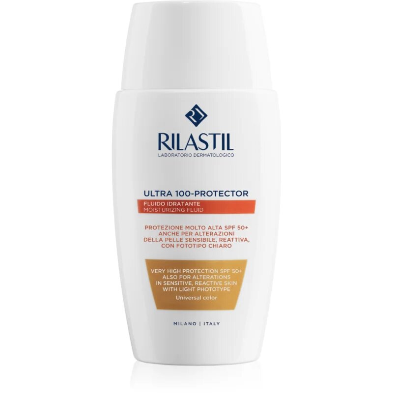 Rilastil Ultra 100-Protector védő és tonizáló folyadék arcra SPF 50+ 50 ml
