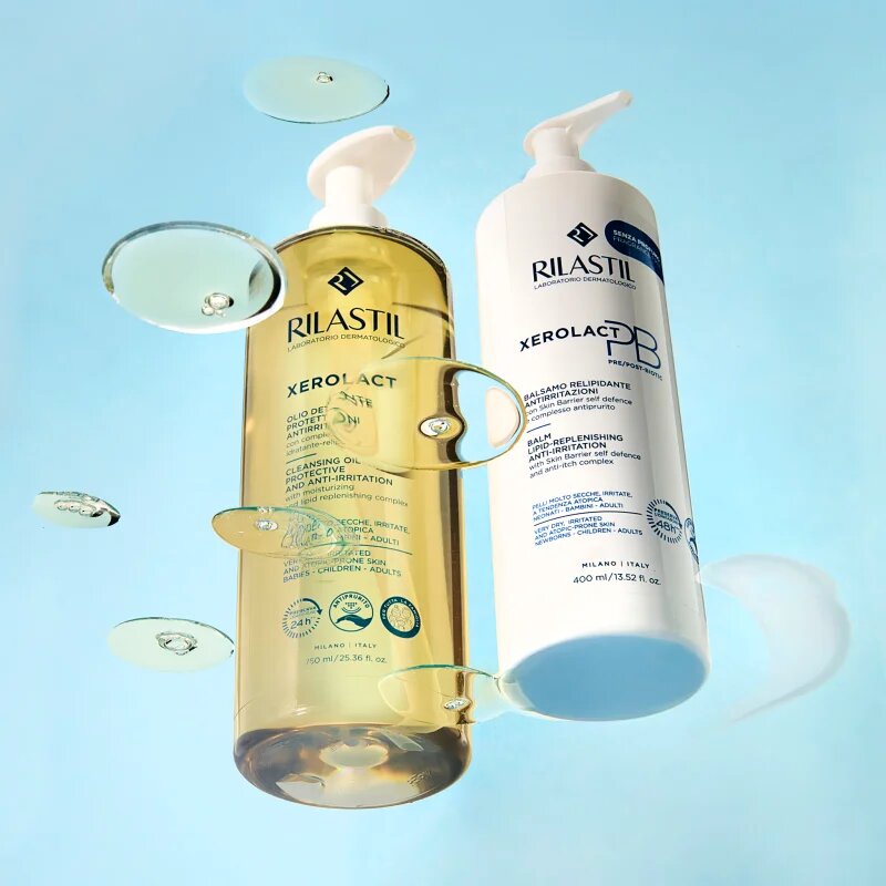 Rilastil Xerolact Cleansing Oil tisztító olaj száraz és atópiás bőrre 1000 ml